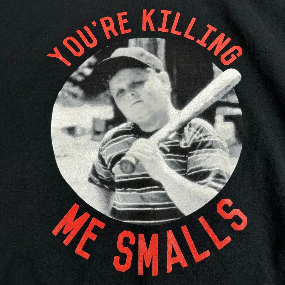 The Sandlot You're Killing Me Smalls Black Crewneck Sweatshirt Mens XL‎